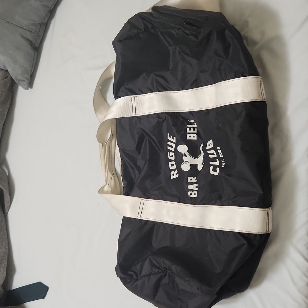 Rogue bar bell club vintage duffel